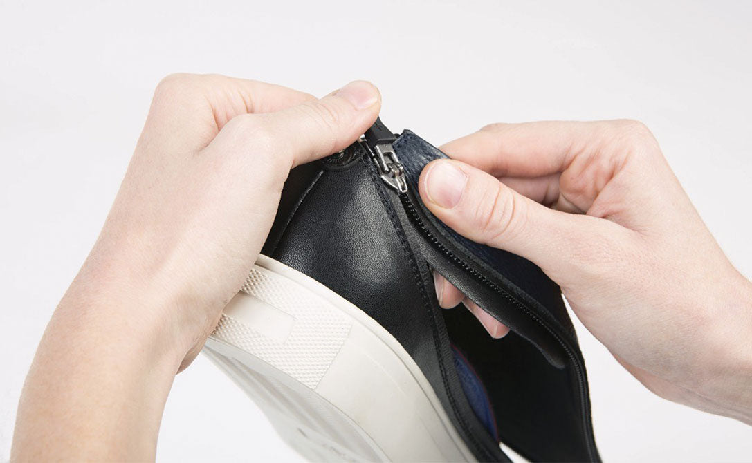 Interchangeable zip shoes that change shape… the ACBC concept
