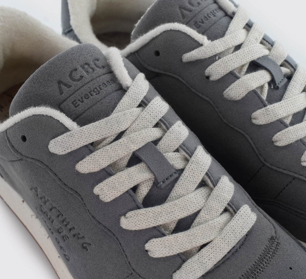
                  
                    New - Evergreen Suede Grey Shoes
                  
                