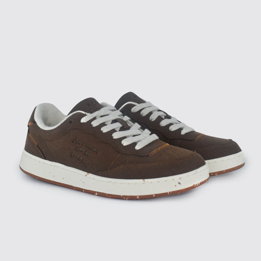 
                  
                    New - Evergreen Suede Brown Shoes
                  
                
