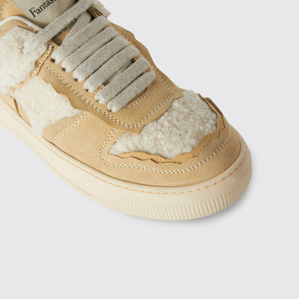 
                  
                    FG1 Sneakers with Faux Shearling Inlays
                  
                