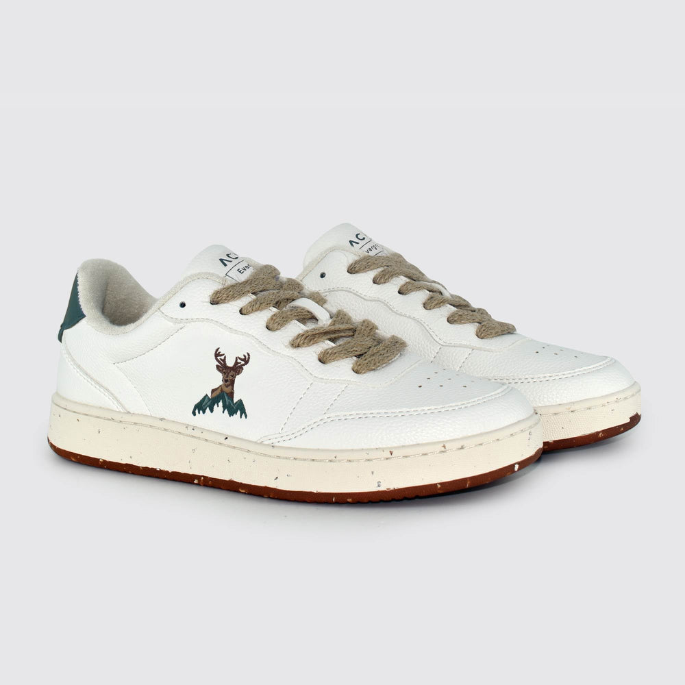 New - Evergreen White Deer Shoes