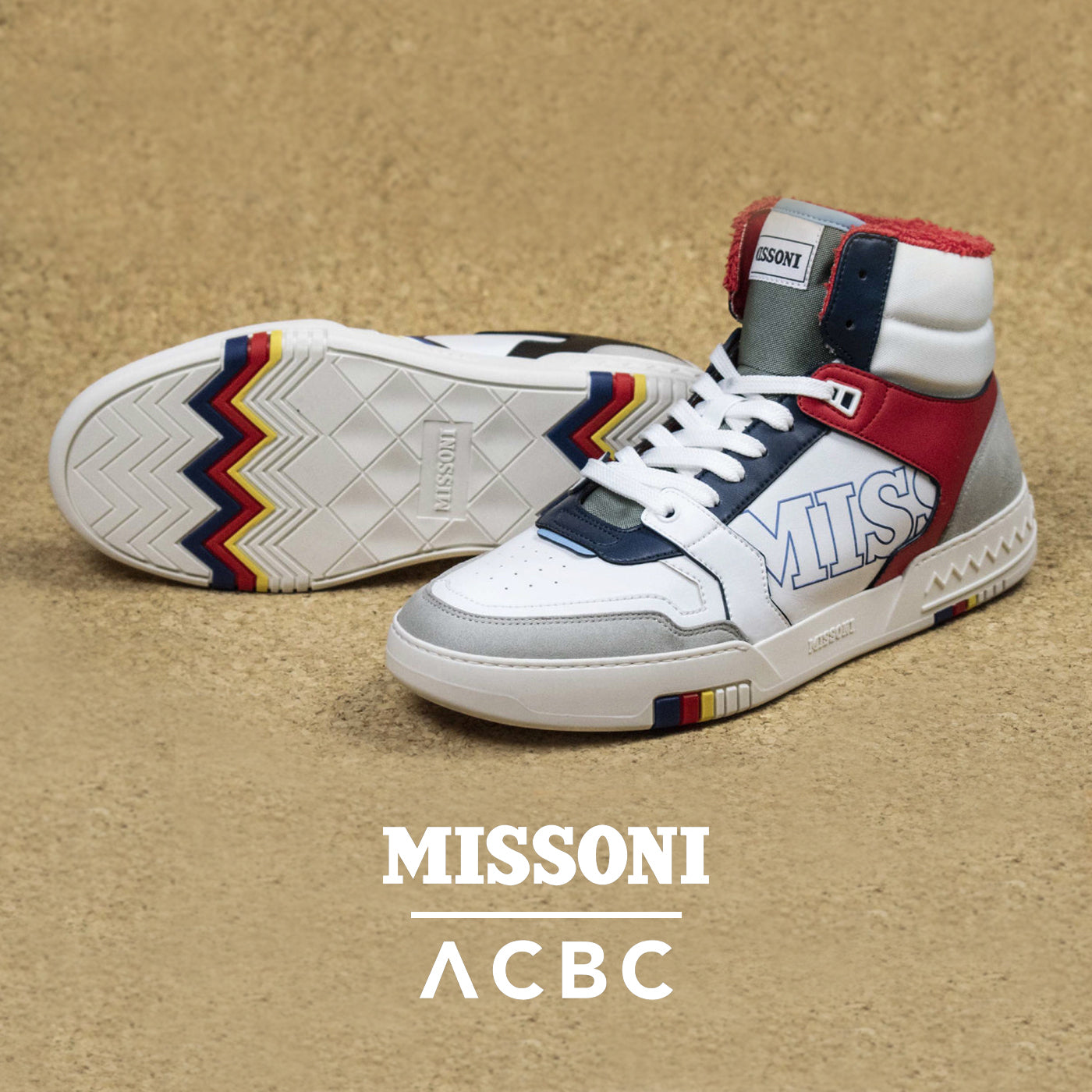 ACBC x Missoni Basket Sneaker Unisex