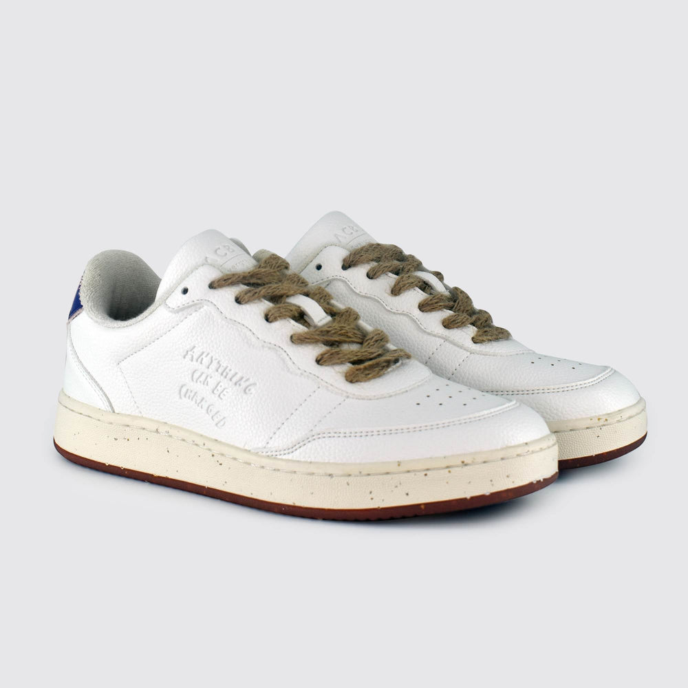 
                  
                    New - Evergreen White Blue Apple Shoes
                  
                