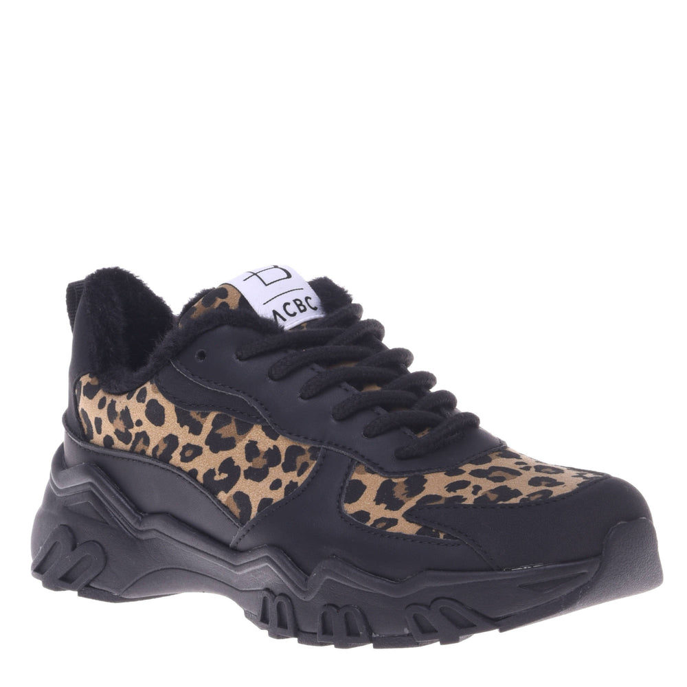 Leopard-Print Trainers