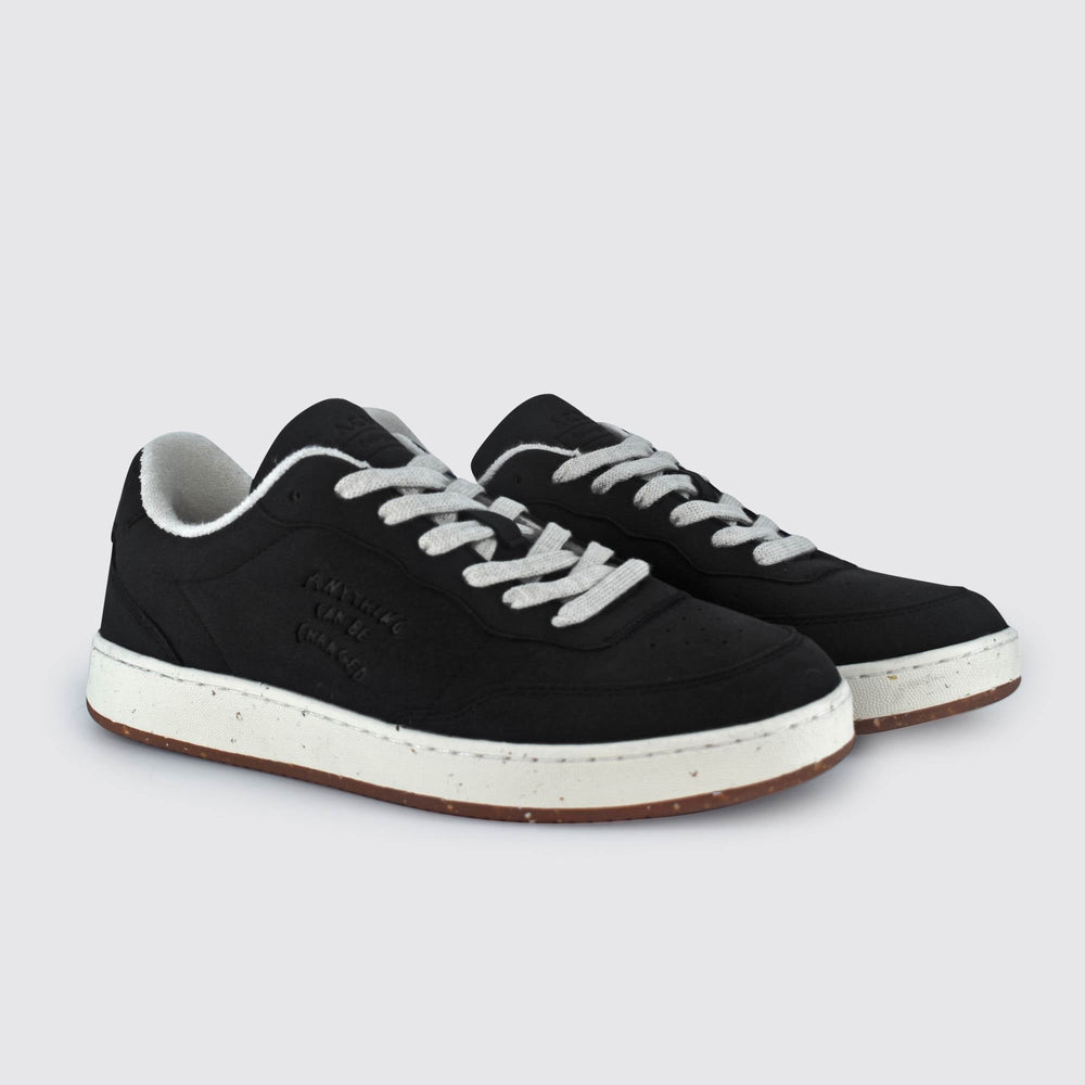 
                  
                    New - Evergreen Suede Black Shoes
                  
                