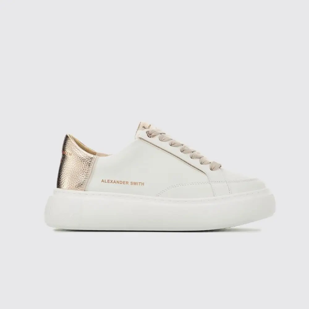 Eco Greenwich Woman White Copper Shoes