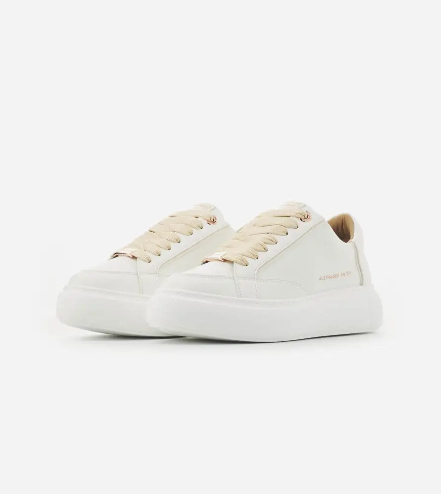 Eco Greenwich Woman White Cream Shoes