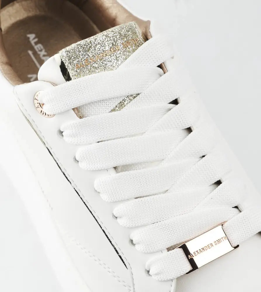 
                  
                    Eco Greenwich Woman White Gold Shoes
                  
                