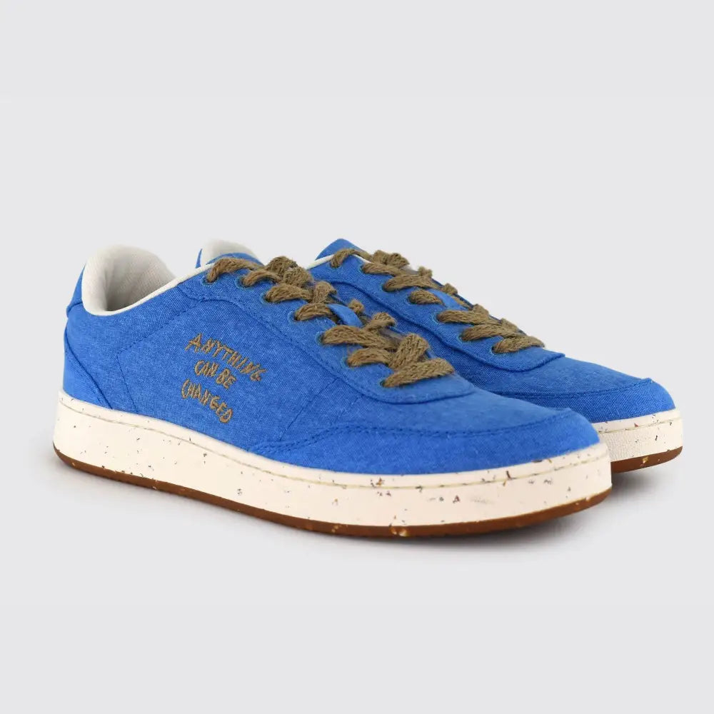 Evergreen Re-Cotton Pale Blue Shoes