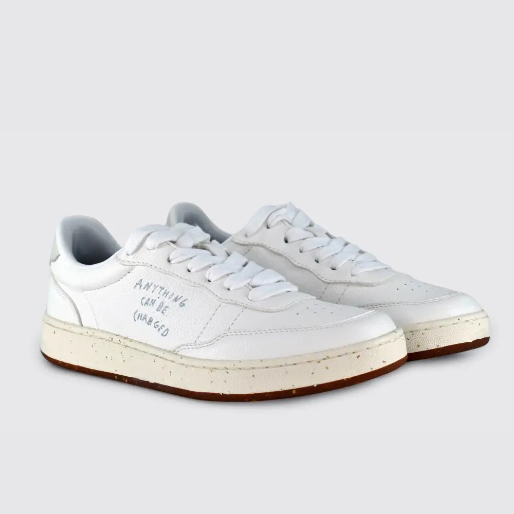 Evergreen White Shoes