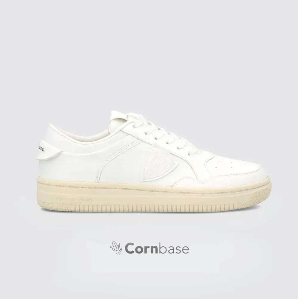 Lyon Corn Based White Shoes