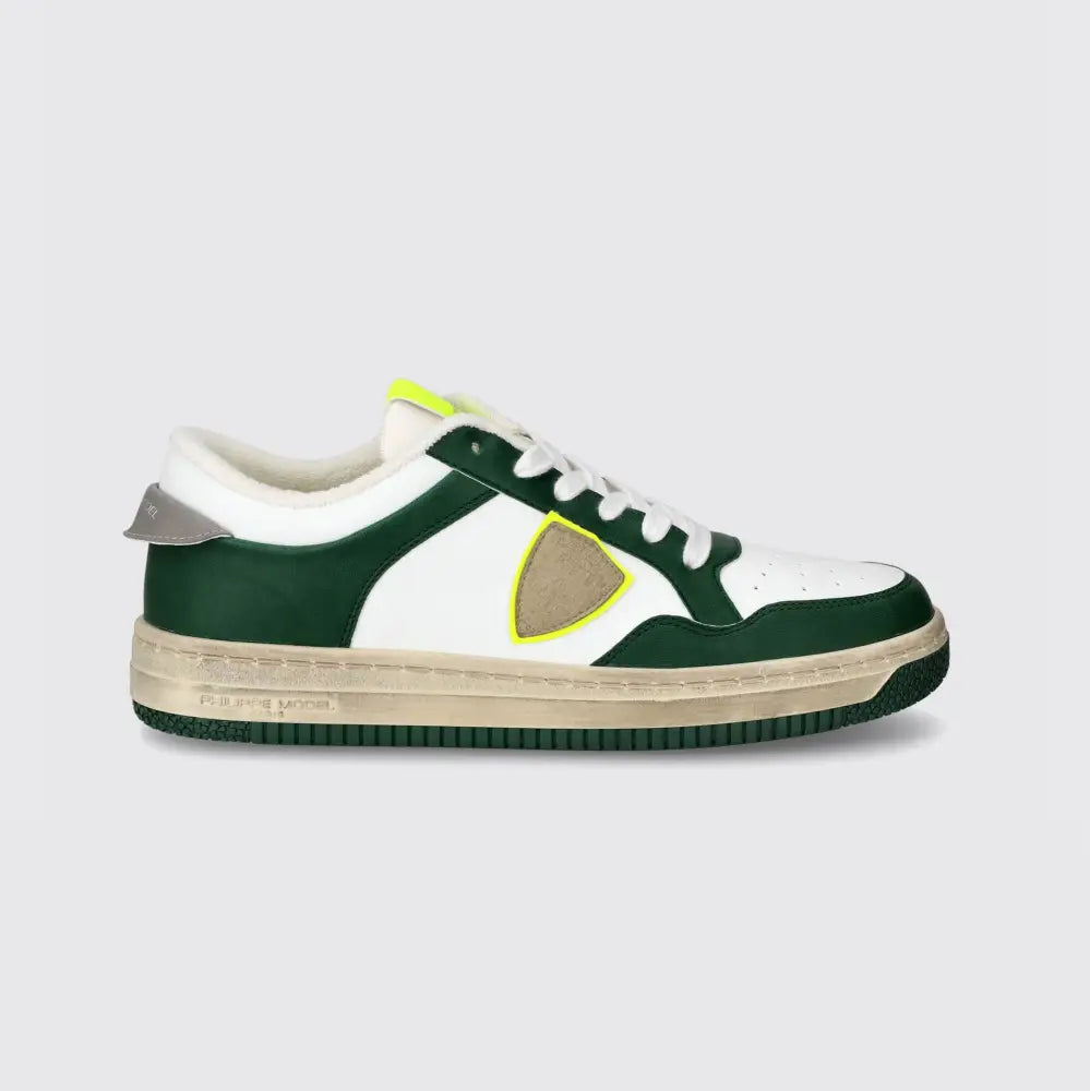 Lyon Low Green Yellow Shoes