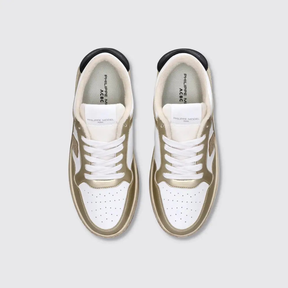 
                  
                    Lyon Low White Gold Shoes
                  
                