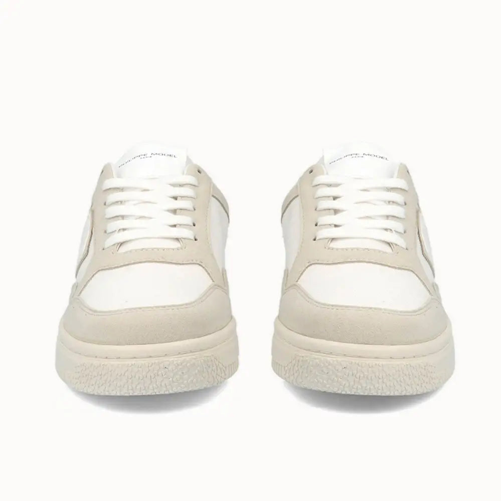 
                  
                    Lyon Organic Cotton White & Beige Shoes
                  
                