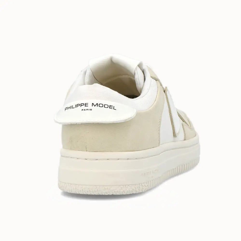 
                  
                    Lyon Organic Cotton White & Beige Shoes
                  
                